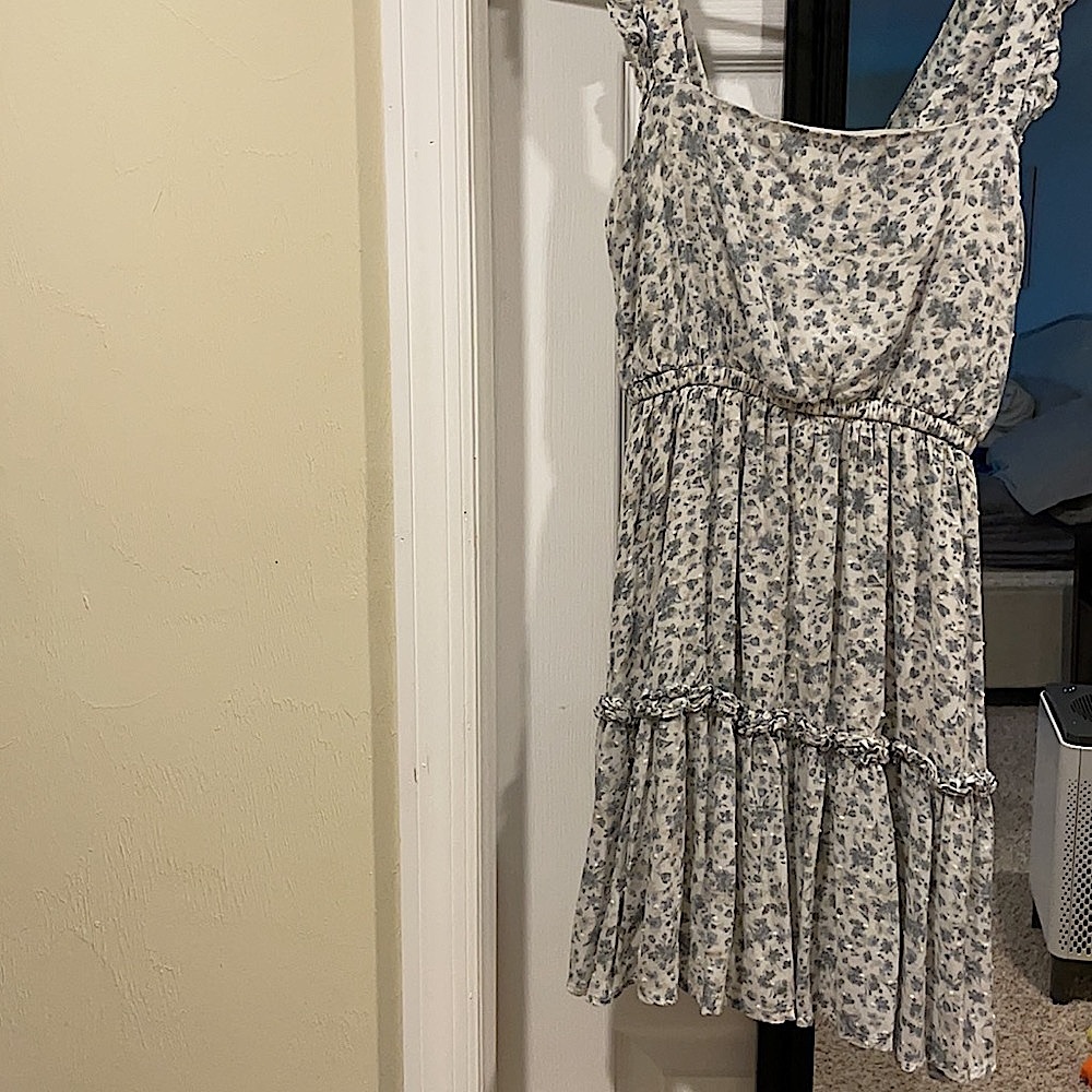 Altr’d State Size Medium Dress Sleeveless Floral Mini